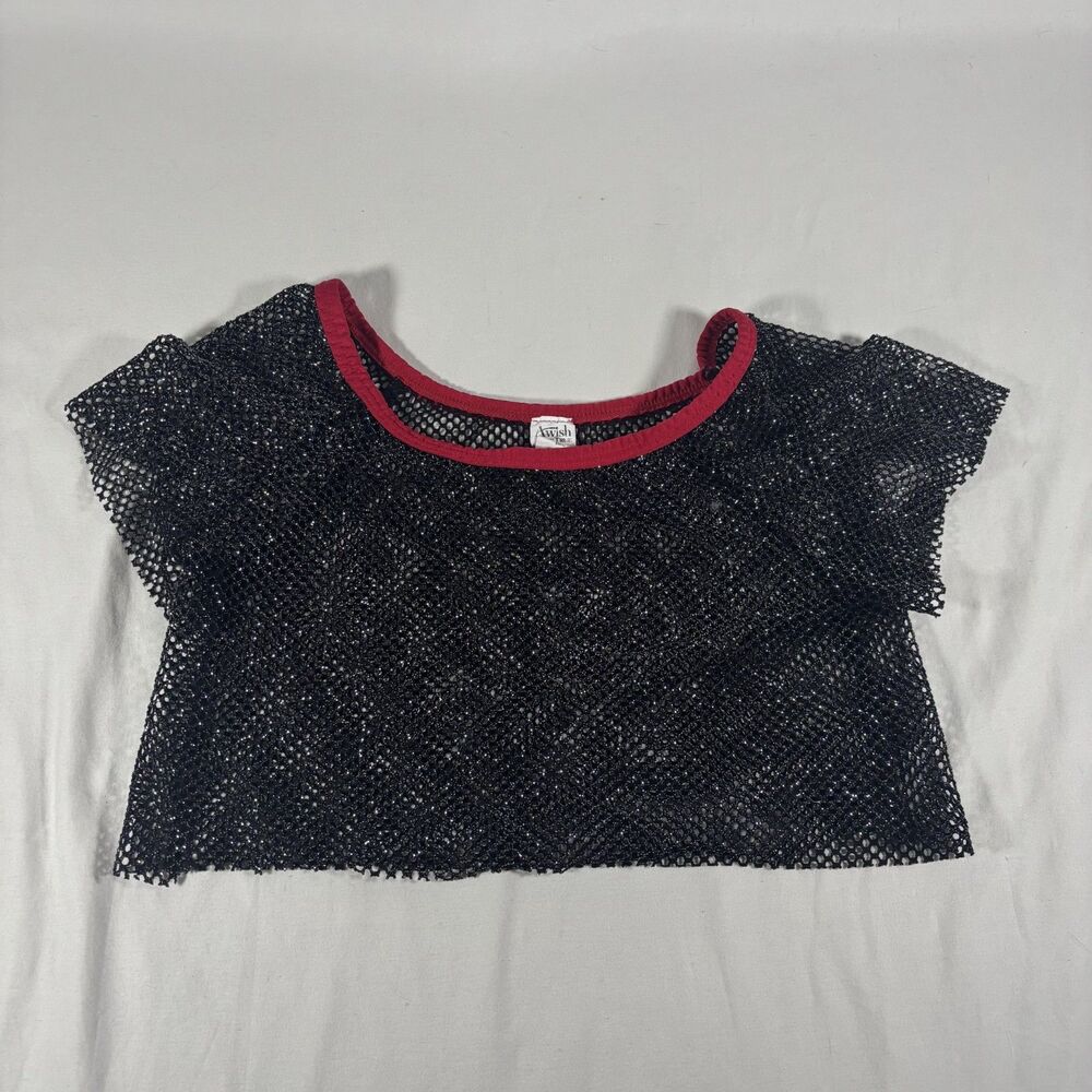 A Wish Come True mesh crop top Women's size 11-12